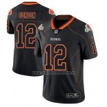 Camiseta NFL Limited Cleveland Browns Josh Gordon Negro Color Rush 2018 Lights Out