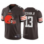 Camiseta NFL Limited Cleveland Browns Odell Beckham Jr Big Logo Marron