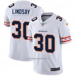 Camiseta NFL Limited Denver Broncos Lindsay Team Logo Fashion Blanco