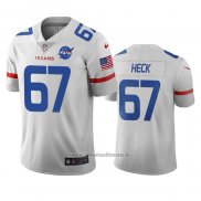 Camiseta NFL Limited Houston Texans Charlie Heck Ciudad Edition Blanco