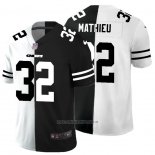 Camiseta NFL Limited Kansas City Chiefs Mathieu White Black Split
