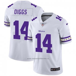 Camiseta NFL Limited Minnesota Vikings Diggs Team Logo Fashion Blanco