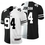 Camiseta NFL Limited New Orleans Saints Jordan Black White Split