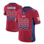 Camiseta NFL Limited New York Giants Damon Harrison Rojo 2018 Rush Drift Fashion