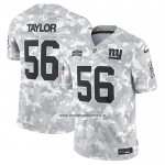 Camiseta NFL Limited New York Giants Lawrence Taylor 2024 Salute To Service Retired Gris