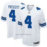 Camiseta NFL Limited Nino Dallas Cowboys 4 Prescott Blanco