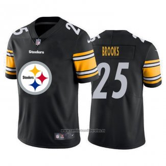 Camiseta NFL Limited Pittsburgh Steelers Brooks Big Logo Negro