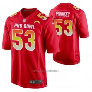 Camiseta NFL Limited San Diego Chargers Mike Pouncey 2019 Pro Bowl Rojo