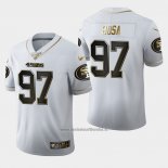 Camiseta NFL Limited San Francisco 49ers Bosa Golden Edition Blanco