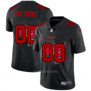 Camiseta NFL Limited Tampa Bay Buccaneers Personalizada Logo Dual Overlap Negro