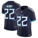 Camiseta NFL Limited Tennessee Titans Derrick Henry Vapor F.U.S.E. Azul