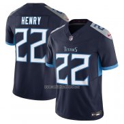 Camiseta NFL Limited Tennessee Titans Derrick Henry Vapor F.U.S.E. Azul