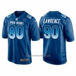 Camiseta NFL Pro Bowl Dallas Cowboys 90 Demarcus Lawrence NFC 2018 Azul