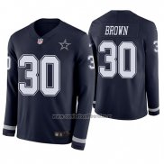 Camiseta NFL Therma Manga Larga Dallas Cowboys Anthony Brown Azul