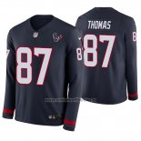 Camiseta NFL Therma Manga Larga Houston Texans Demaryius Thomas Azul
