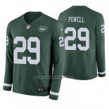 Camiseta NFL Therma Manga Larga New York Jets Bilal Powell Verde
