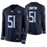 Camiseta NFL Therma Manga Larga Tennessee Titans Will Compton Azul
