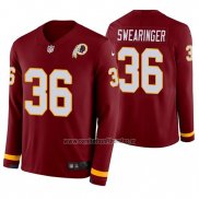 Camiseta NFL Therma Manga Larga Washington Commanders Dj Swearinger Rojo