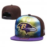 Gorra Baltimore Ravens 9FIFTY Snapback Marron Violeta