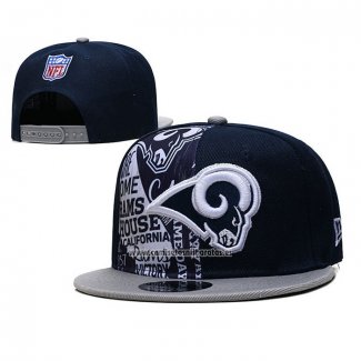 Gorra Los Angeles Rams Gris Azul