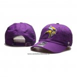 Gorra Minnesota Vikings Adjustable Violeta