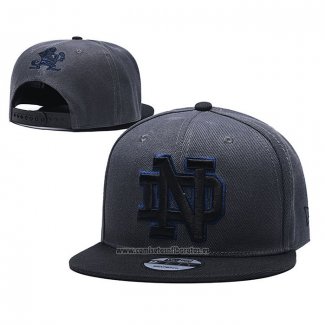 Gorra Notre Dame Fighting Irish 9FIFTY Snapback Negro Gris