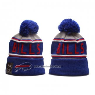 Gorro Beanie Buffalo Bills Gris Azul Rojo