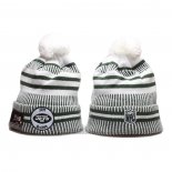 Gorro Beanie New York Jets Blanco Verde