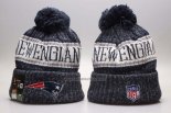 Gorro New England Patriots Gris Azul Blanco