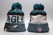 Gorro Philadelphia Eagles Verde Blanco