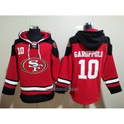 Sudaderas con Capucha San Francisco 49ers Jimmy Garoppolo Rojo