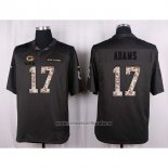 Camiseta NFL Anthracite Green Bay Packers Adams 2016 Salute To Service