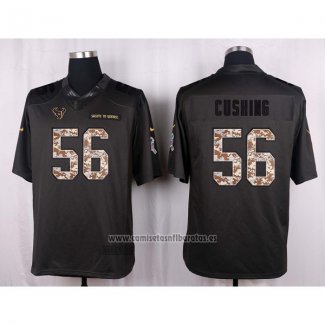 Camiseta NFL Anthracite Houston Texans Cushing 2016 Salute To Service