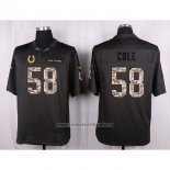 Camiseta NFL Anthracite Indianapolis Colts Cole 2016 Salute To Service