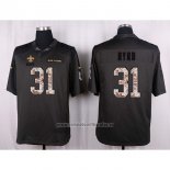 Camiseta NFL Anthracite New Orleans Saints Byad 2016 Salute To Service