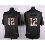 Camiseta NFL Anthracite New York Jets Namath 2016 Salute To Service