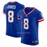 Camiseta NFL Elite New York Giants Daniel Jones Classic Vapor Azul