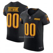 Camiseta NFL Elite Washington Commanders Alterno Vapor F.U.S.E. Personalizada Negro