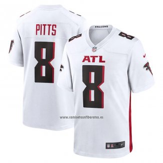 Camiseta NFL Game Atlanta Falcons Kyle Pitts Blanco