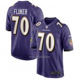 Camiseta NFL Game Baltimore Ravens D.j. Fluker Violeta