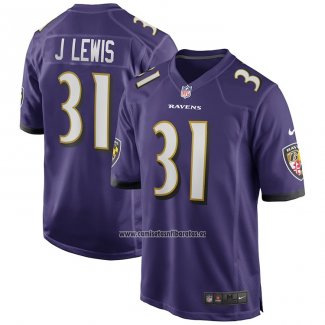 Camiseta NFL Game Baltimore Ravens Jamal Lewis Retired Violeta