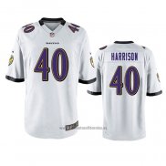 Camiseta NFL Game Baltimore Ravens Malik Harrison Blanco