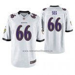 Camiseta NFL Game Baltimore Ravens Trent Sieg Blanco