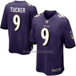 Camiseta NFL Game Baltimore Ravens Tucker Violeta