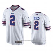 Camiseta NFL Game Buffalo Bills Tyler Bass Blanco
