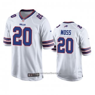 Camiseta NFL Game Buffalo Bills Zack Moss Blanco