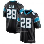 Camiseta NFL Game Carolina Panthers Mike Davis Negro