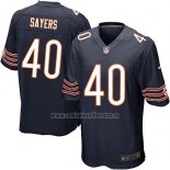 Camiseta NFL Game Chicago Bears Sayers Blanco Negro