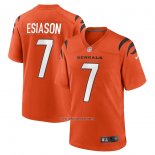 Camiseta NFL Game Cincinnati Bengals Boomer Esiason Retired Alterno Naranja