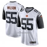 Camiseta NFL Game Cincinnati Bengals Logan Wilson Alterno Blanco